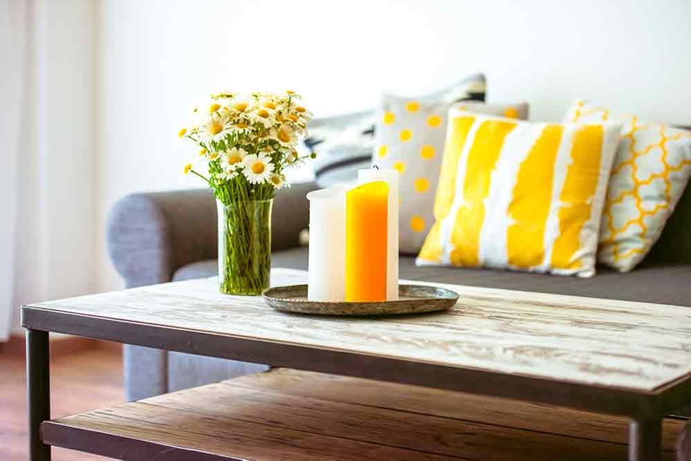 5 ways to decorate your coffee table