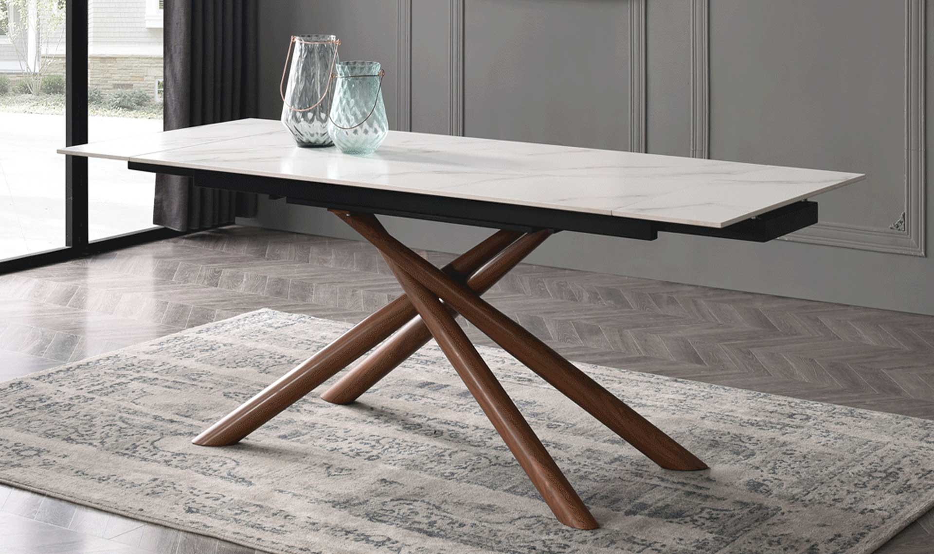 9063 dining marble table full 8