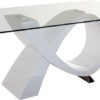 Table and Chair White Dining Set - 989 Table