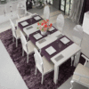 Carmen Dining Room Set - White - Carmen Armchair