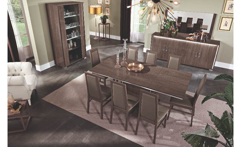 dover brown dining set
