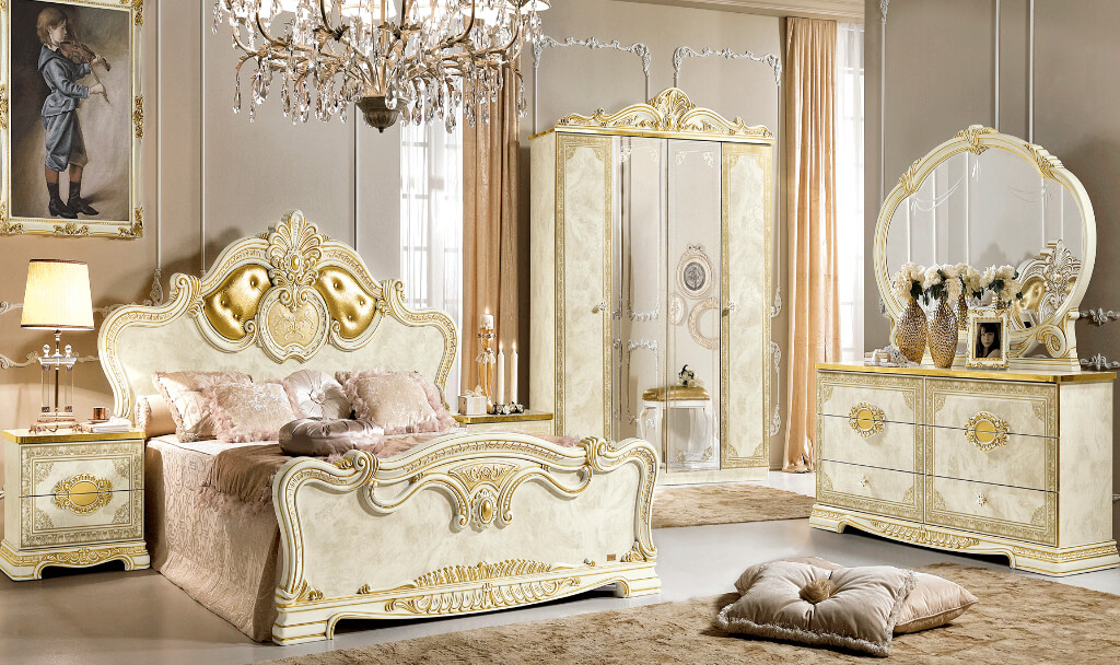 leonardo bedroom set front