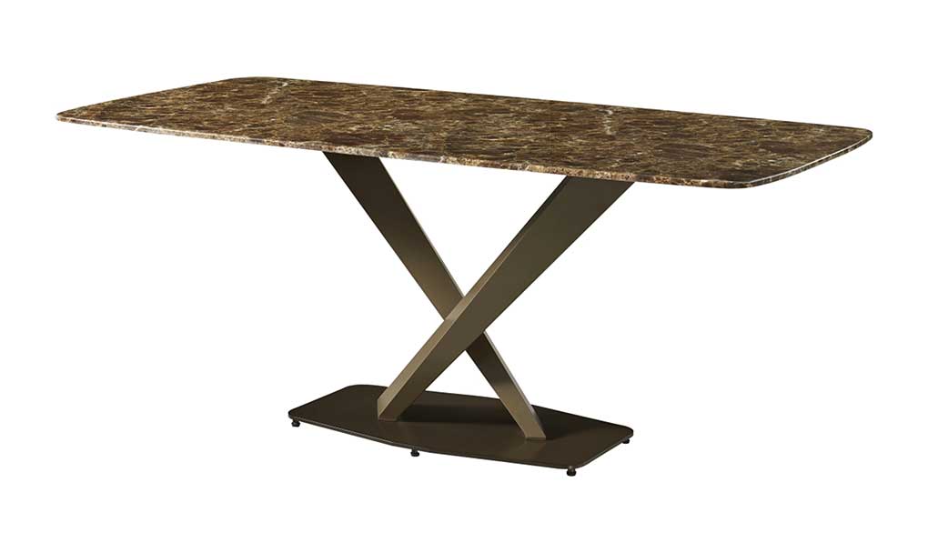 luxury marble dining table front 1