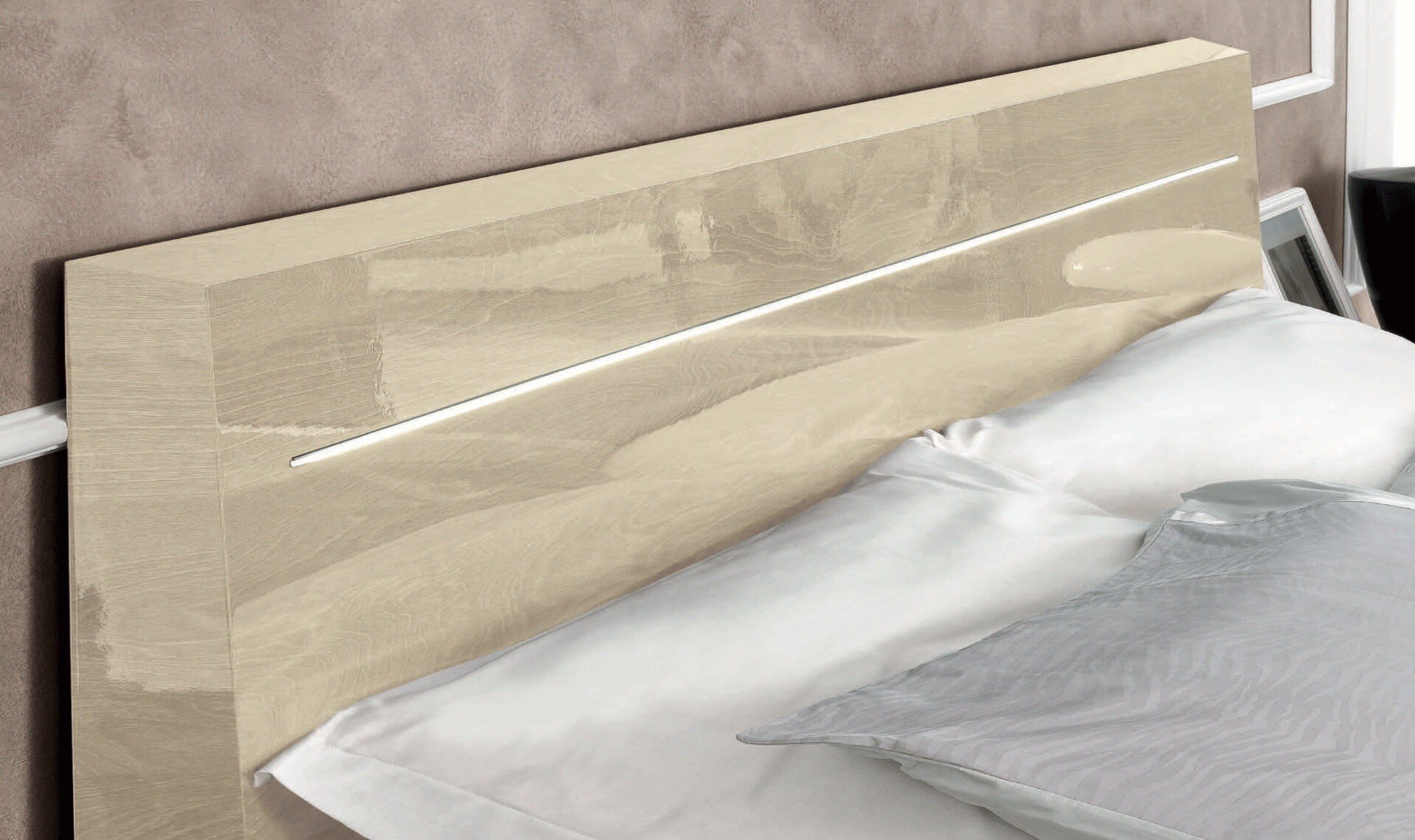 platinum legno bedroom ivory betulla sabbia bed frame