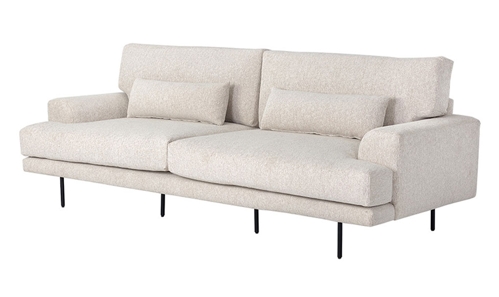 abigail sofa dove cream front 1