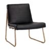 anton lounge chair vintage black