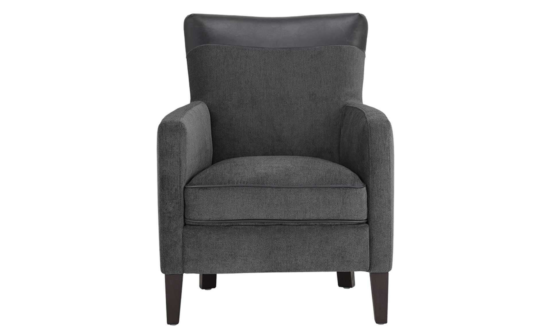 aston lounge chair polo club kohl grey coal black full 2