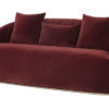astrid sofa merlot front 1