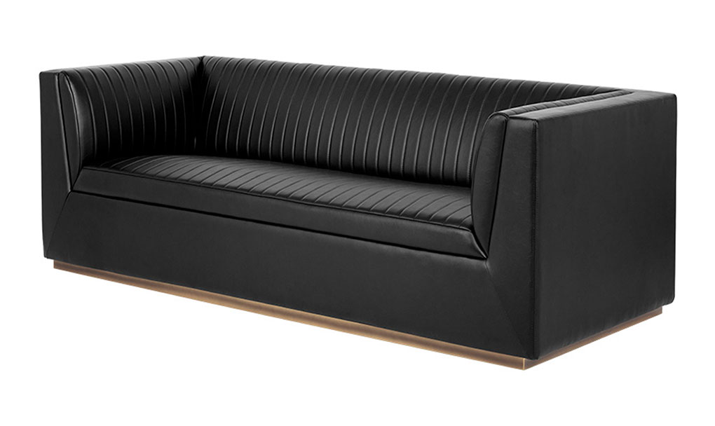 bradley sofa vintage black front 1