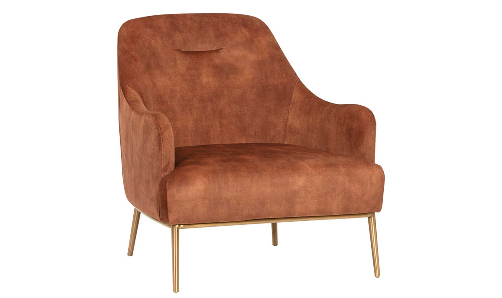 cameron lounge chair nono rust full 1