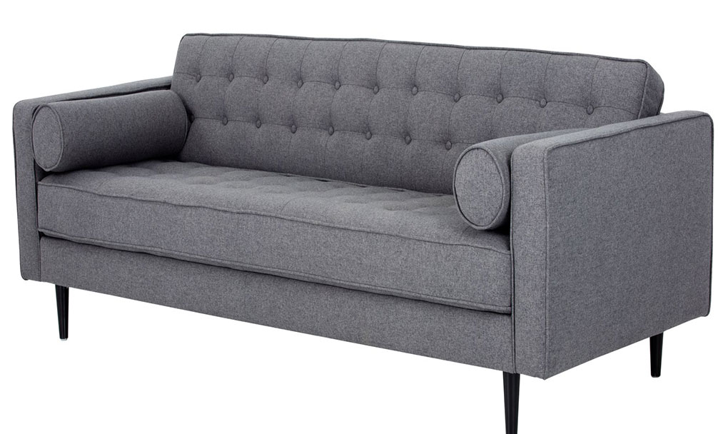 donnie sofa dark grey front 1