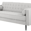 donnie sofa light grey front 1