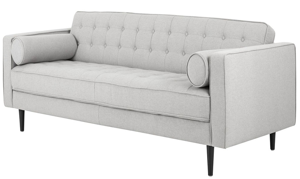 donnie sofa light grey front 1