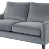 hanover 2 seater sofa granite front 1