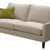 hanover 2 seater sofa beige front 1