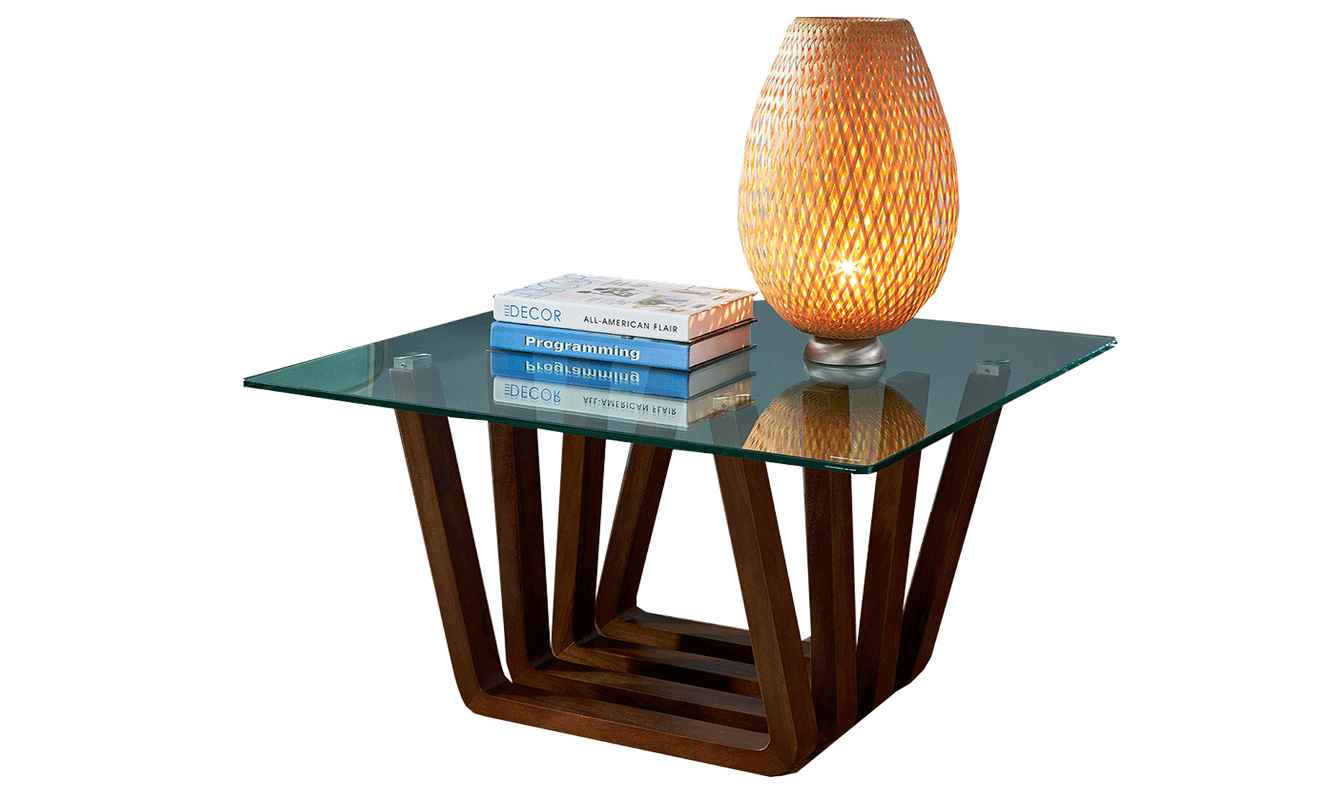tempered glass wood base end table 1330 full 3
