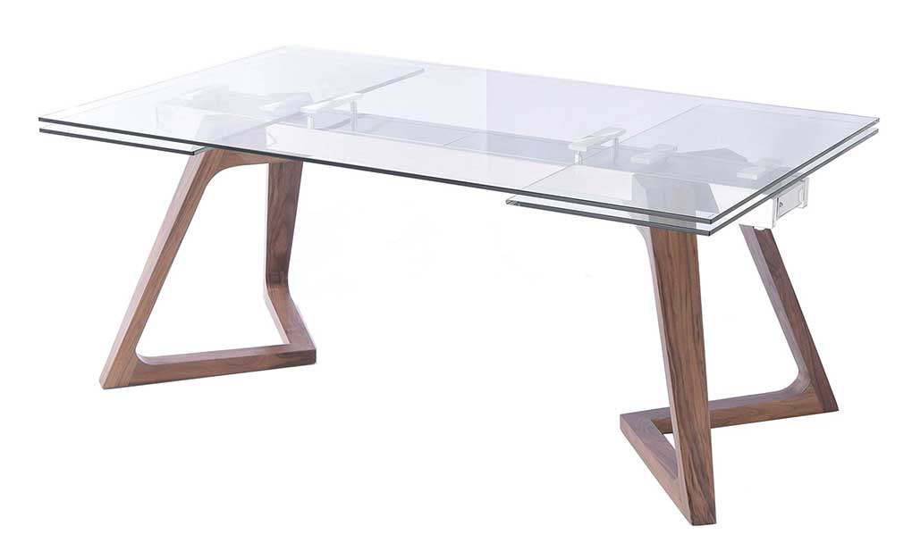 8811 dining table w 2 16 extensions front 1