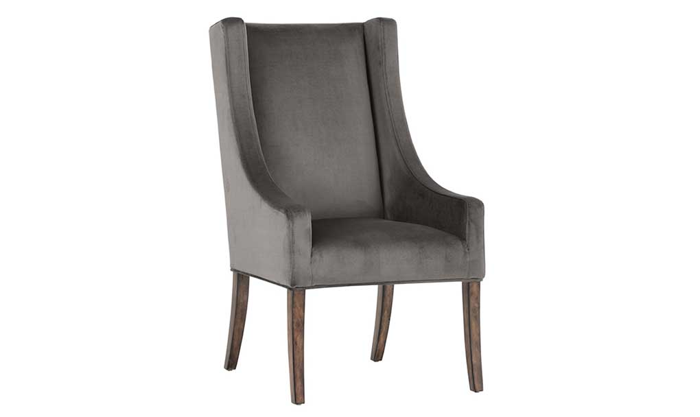 aiden dining armchair piccolo pebble front 1