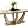 ambra dining table 200 cm with 1 ext 50 cm front 1
