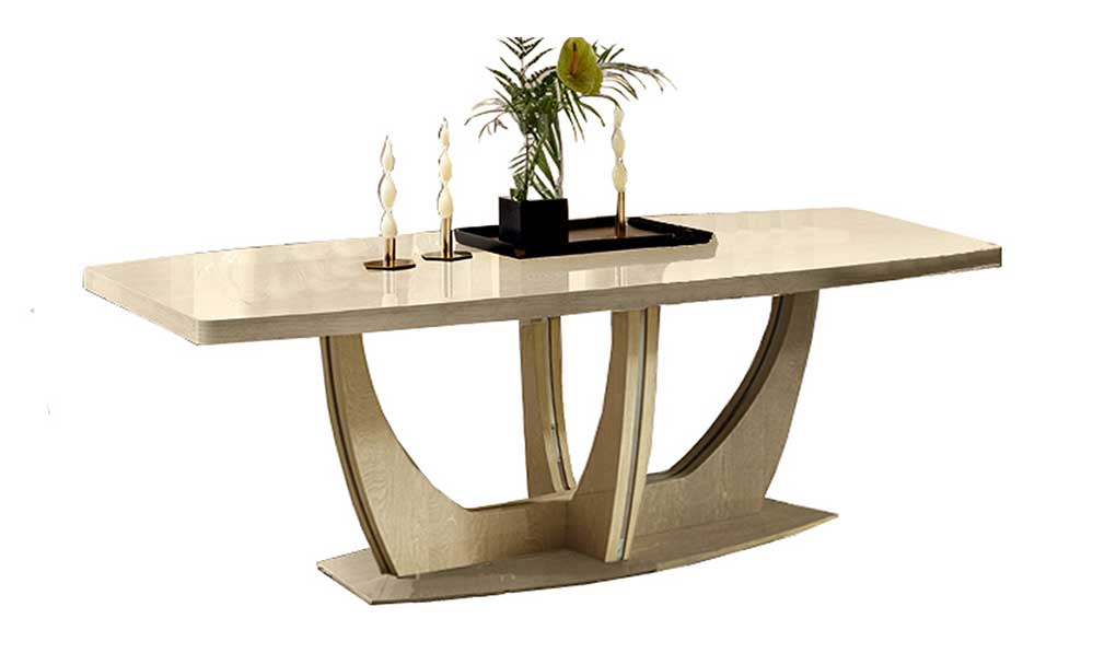 ambra dining table 200 cm with 1 ext 50 cm front 1