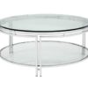 andros coffee table stainless steel