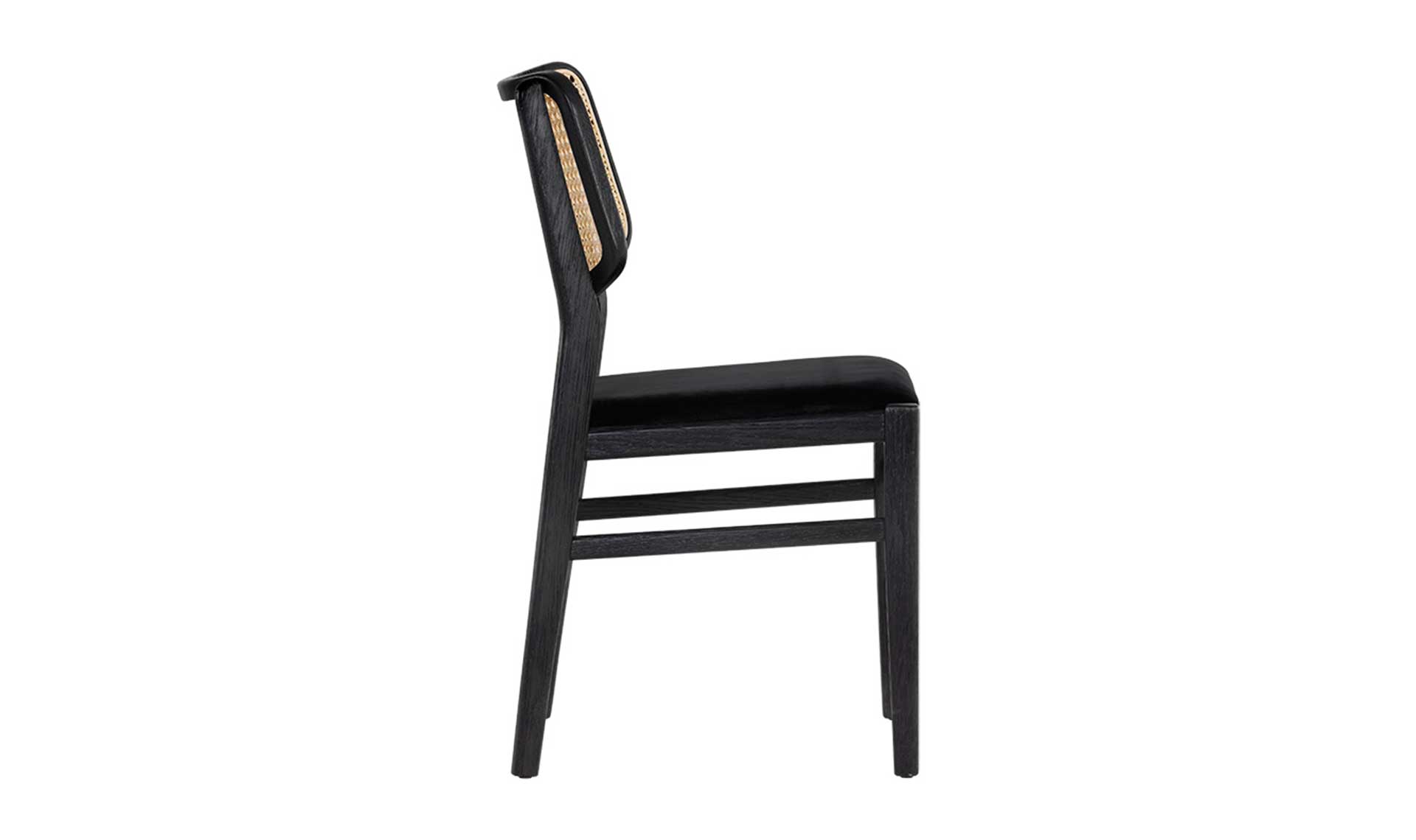 annex dining chair velvet black full 2