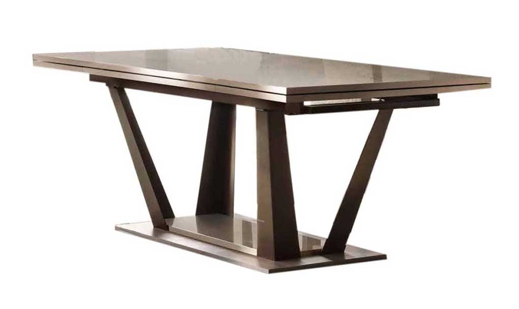 arredoambra rectangular table w 2 ext front 1