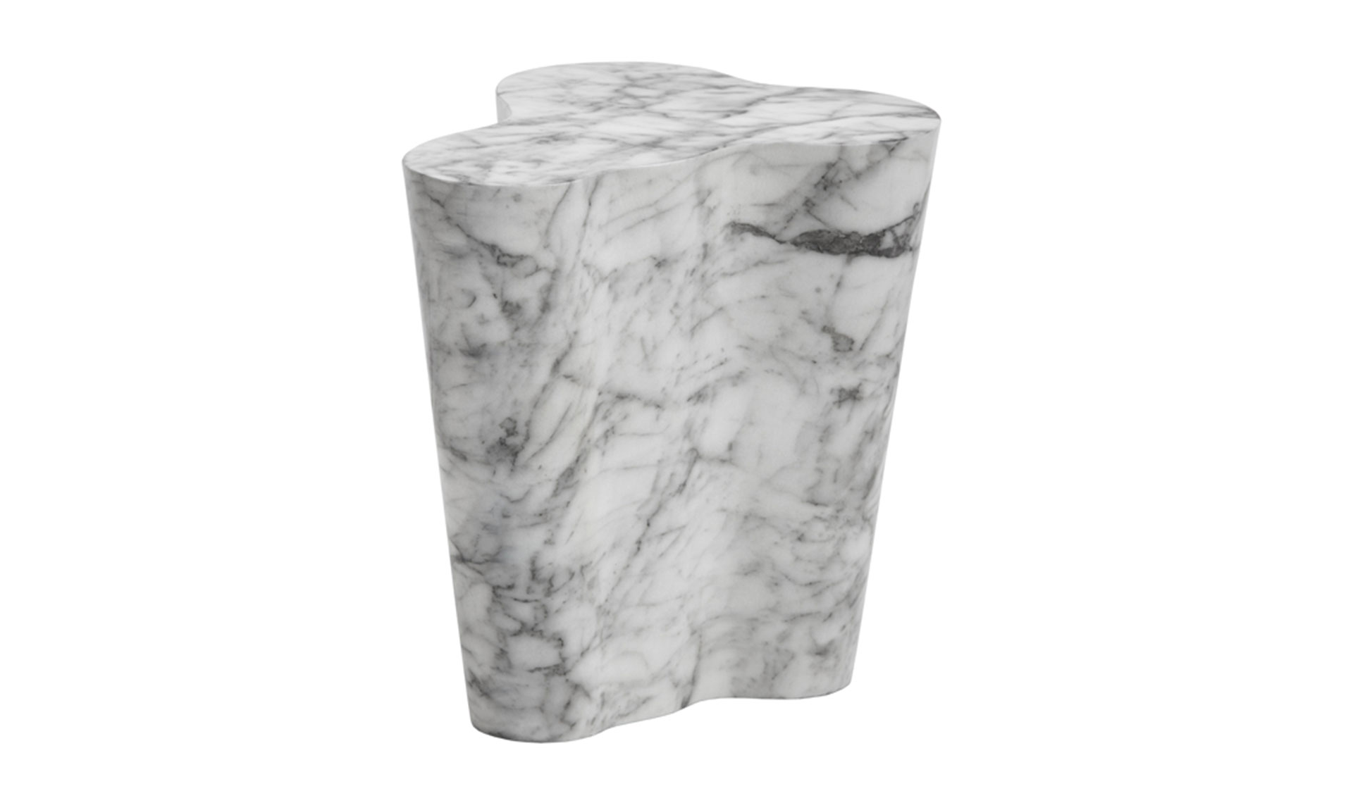 ava end table small marble look full 2