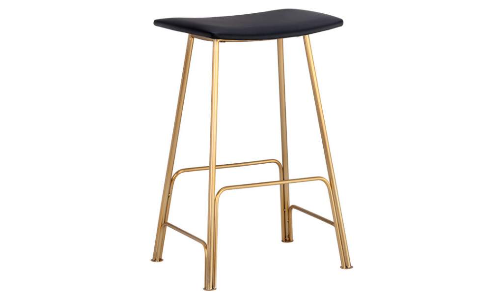 azai barstool dillon black front