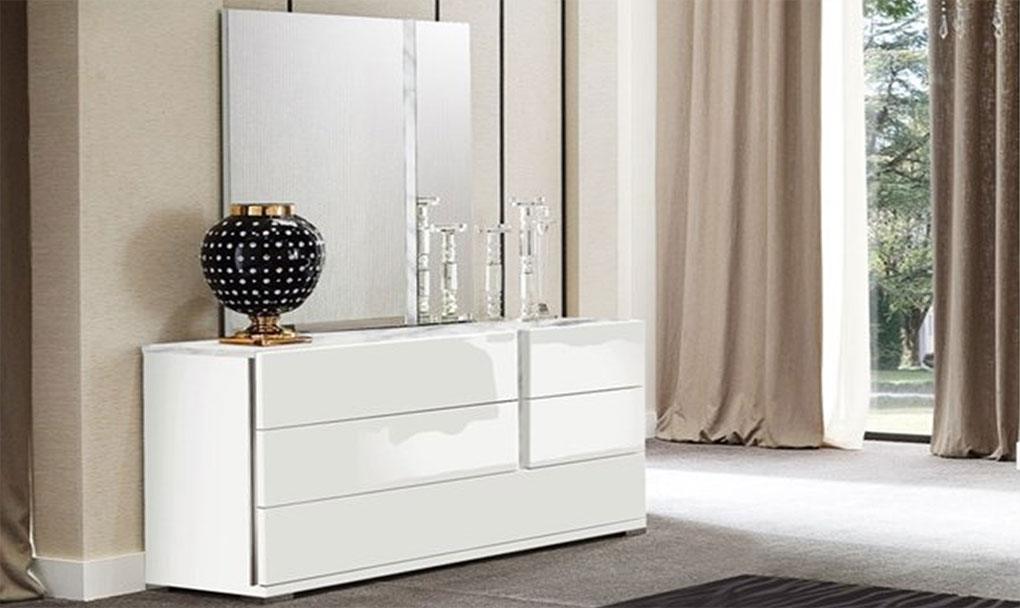 bianca italian dresser white gloss front 1