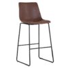 cal barstool antique brown 1
