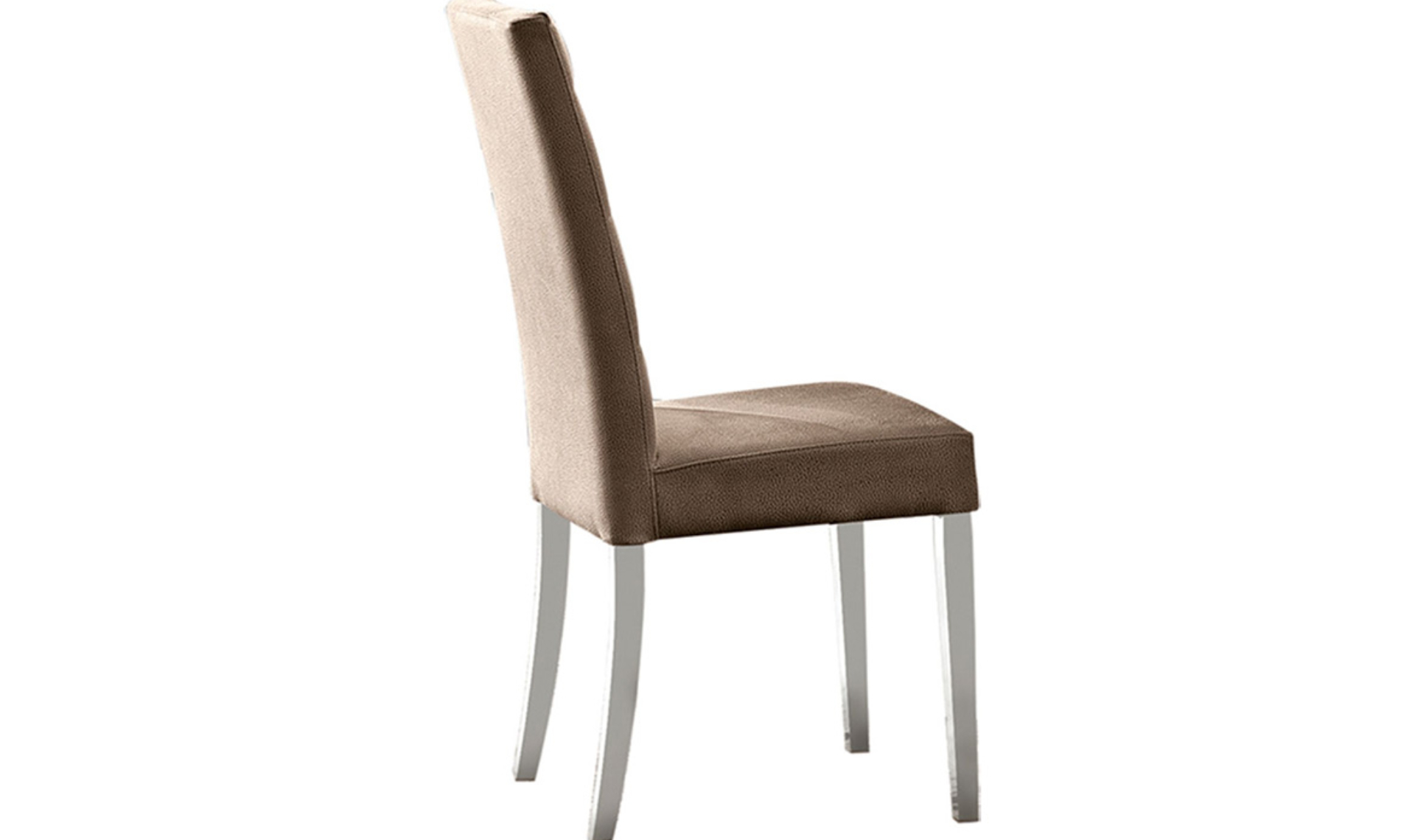 dama bianca side chair in eco leather 1
