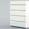 sara chest of drawers white front 1