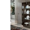 volare china cabinet 2 glass door front