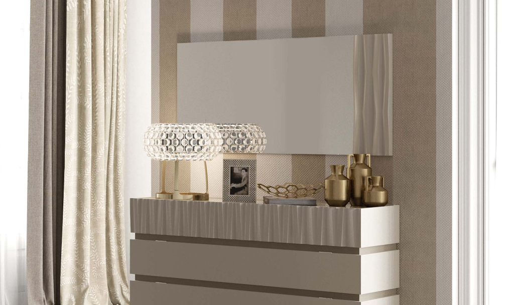 marina mirror taupe front