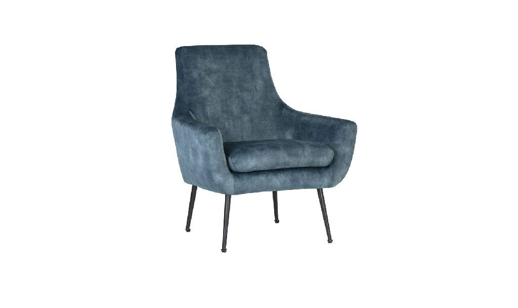 aletta lounge chair nono petrol