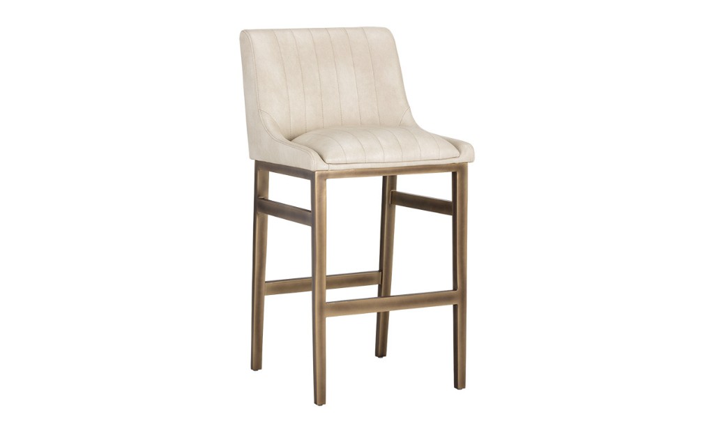 halden barstool bravo cream front