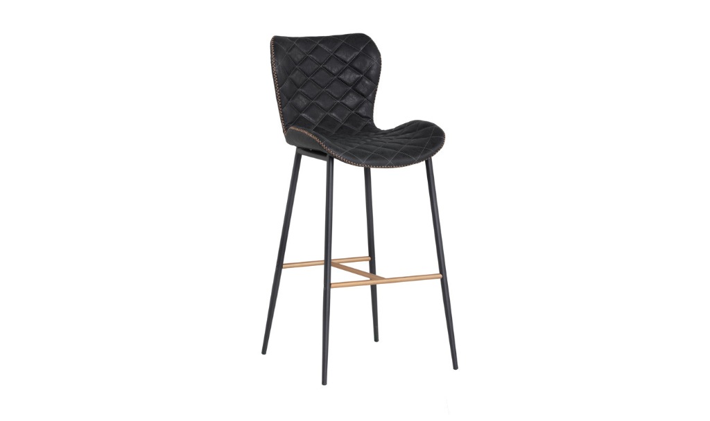 lyla barstool antique black front