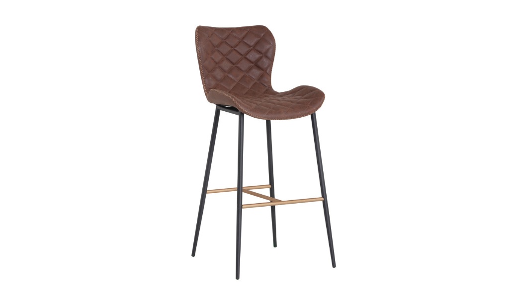 lyla barstool antique brown front