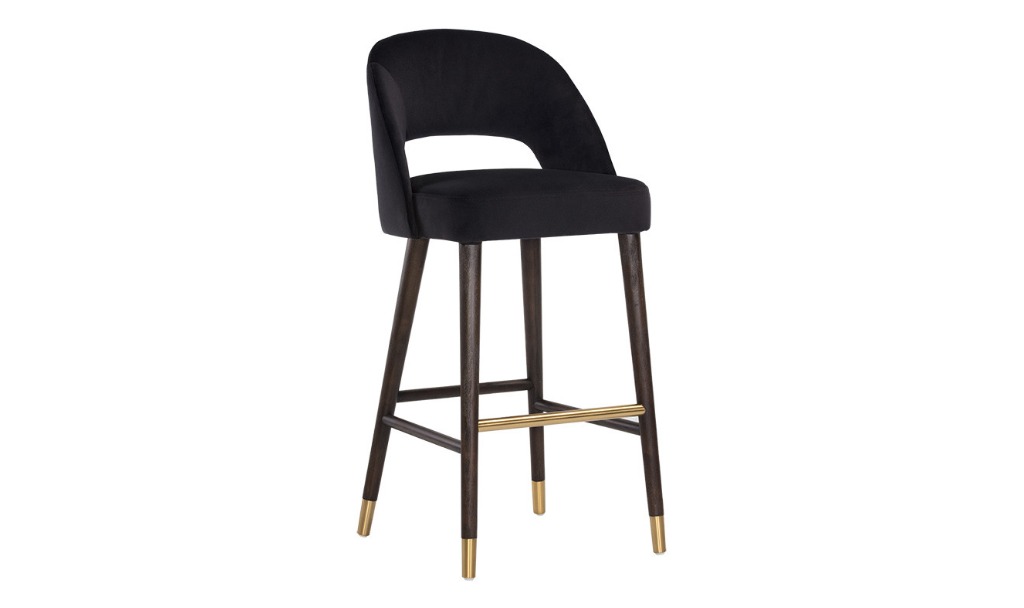 monae barstool abbington black front