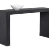 axle console table black front 1