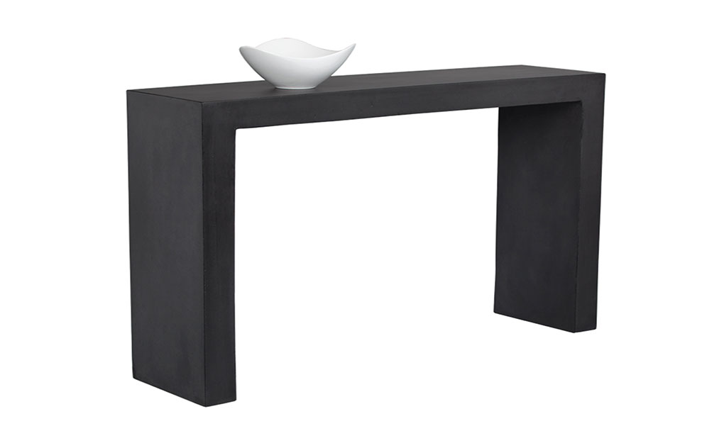 axle console table black front 1