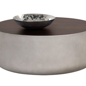 diaz coffee table grey wood grain brown front 1