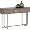 jade console table antique silver ash grey front 1