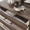 platinum legno italian single dresser silver birch front