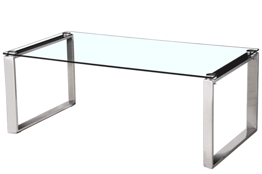 casper coffee table silver