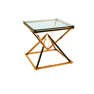 narnia side table gold