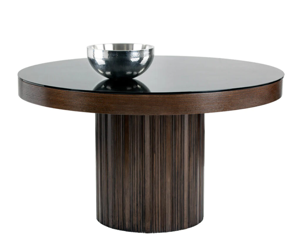 jakarta dining table 51" brown