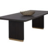 kalla dining table 96" rectangular charcoal