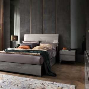 graphite italian bedroom set graphite high gloss